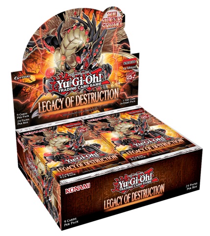 Yu-Gi-Oh Legacy of Destruction 1st Edition Booster Box